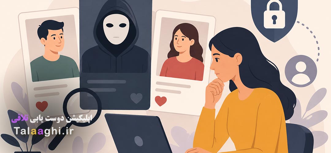 تشخیص افراد فیک در دوست‌ یابی آنلاین: راهنمای امنیت روانی و حریم خصوصی