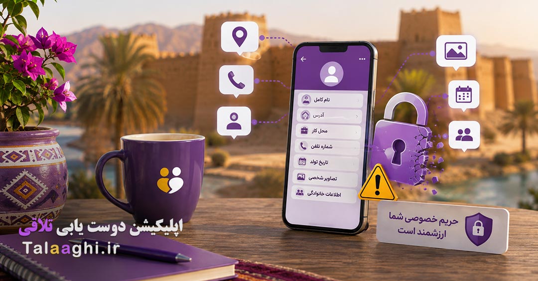 چرا «اشتراک‌ گذاری اطلاعات شخصی بیش از حد» در دوست‌ یابی آنلاین، حریم خصوصی شما را نابود می‌کند؟